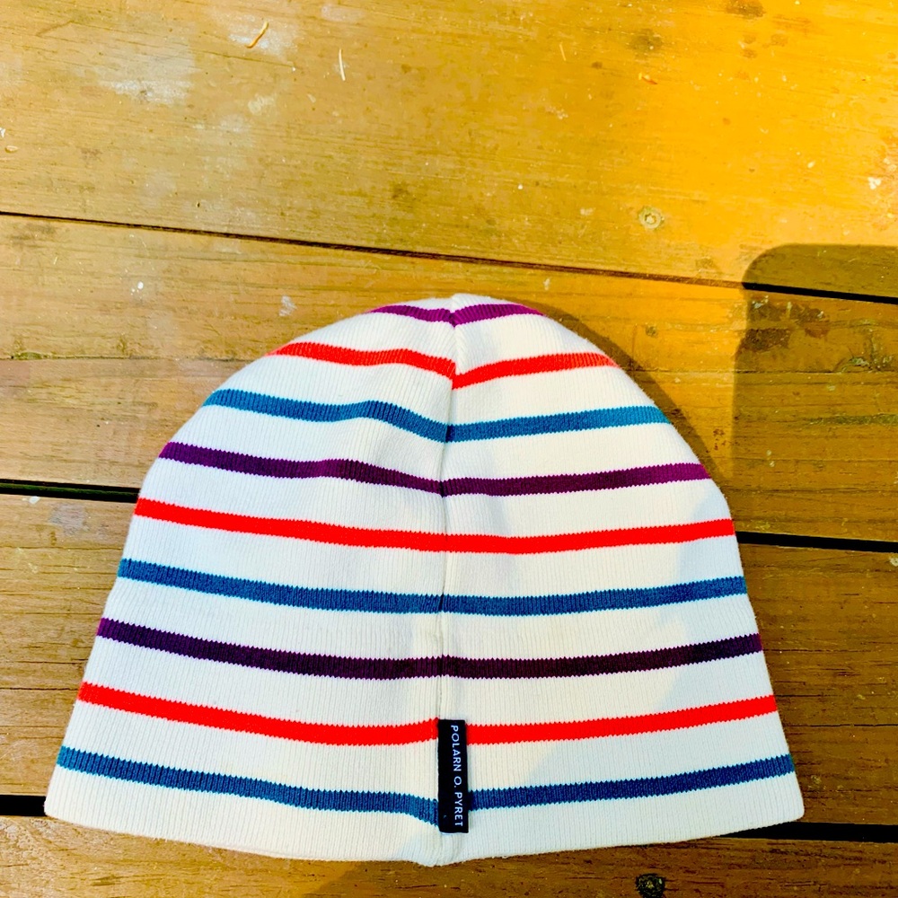 Polarn O. Pyret Unisex child winter hat
Beanie style cap stripes